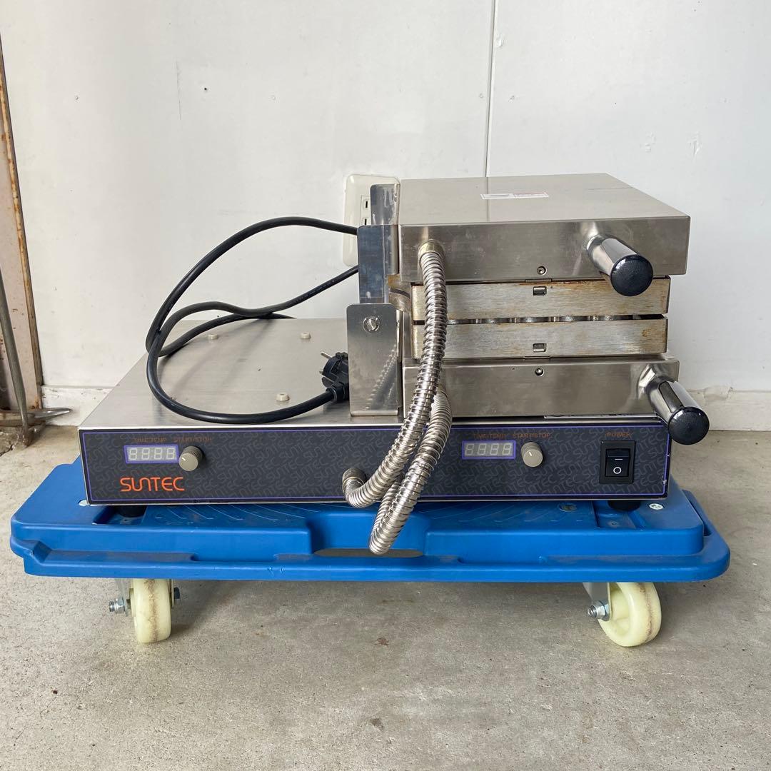 中古 ベビーカステラ焼機 丸型 SUNTEC サンテック MSP-200-DX