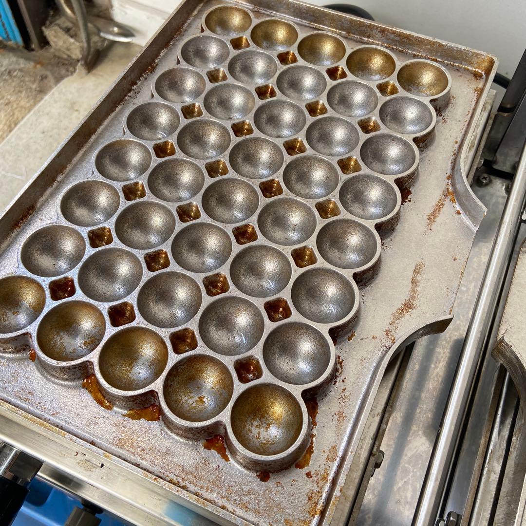 中古 ベビーカステラ焼機 丸型 SUNTEC サンテック MSP-200-DX