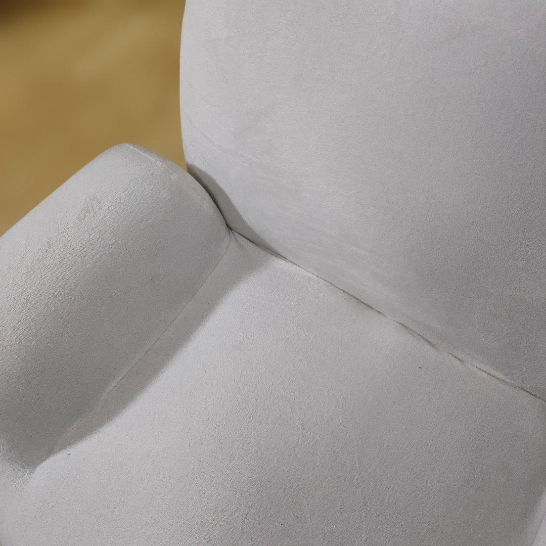 セルタン　ホワイトファブリック　2人掛けソファ