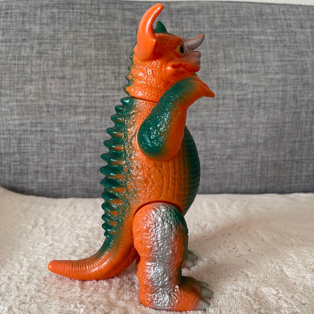 バンダイ 東宝怪獣シリーズ ブルマァク バラゴン オレンジ成型 美品