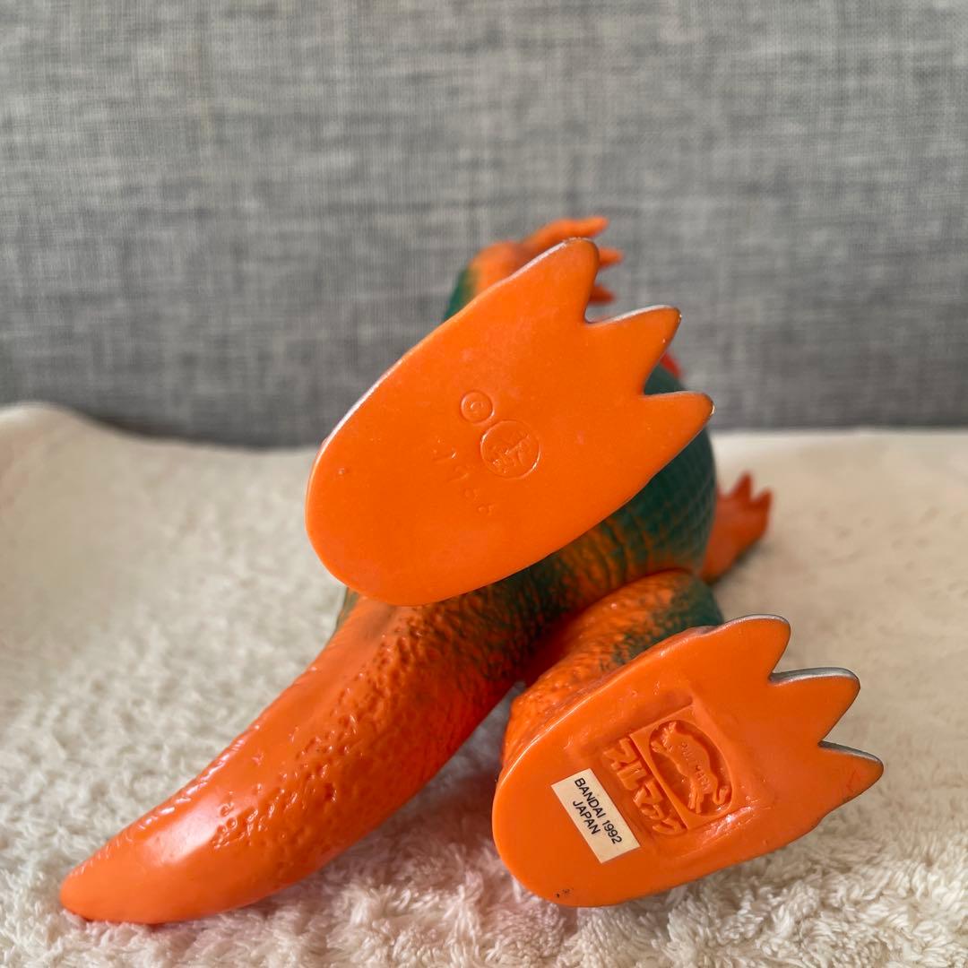 バンダイ 東宝怪獣シリーズ ブルマァク バラゴン オレンジ成型 美品