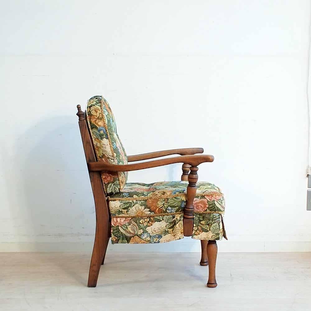 オークショップ 豊田たんす 1人掛けソファ A アームチェア ZR24359