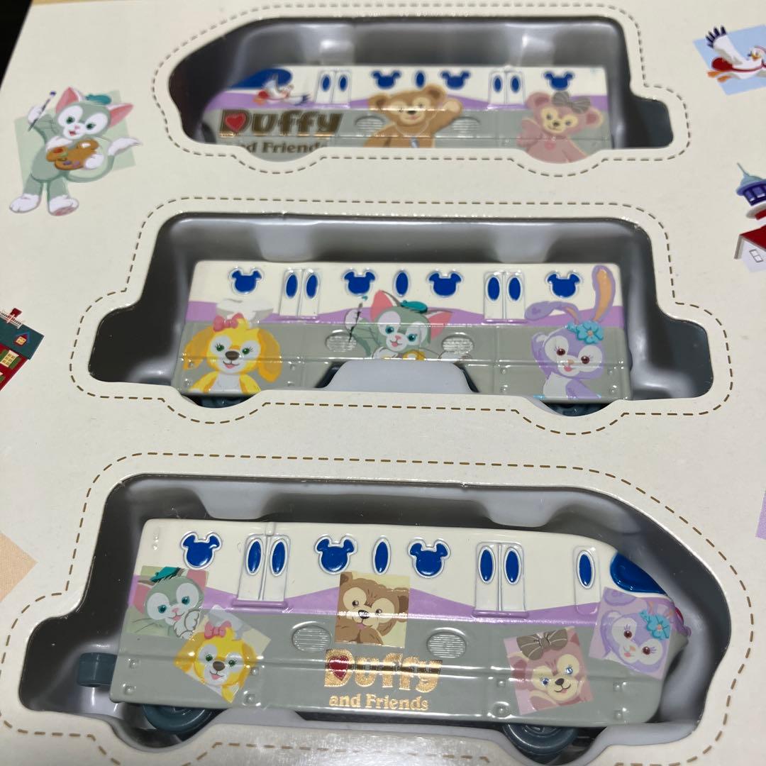 ダッフィーアンドフレンズ　ディズニー リゾートライン 3両セット