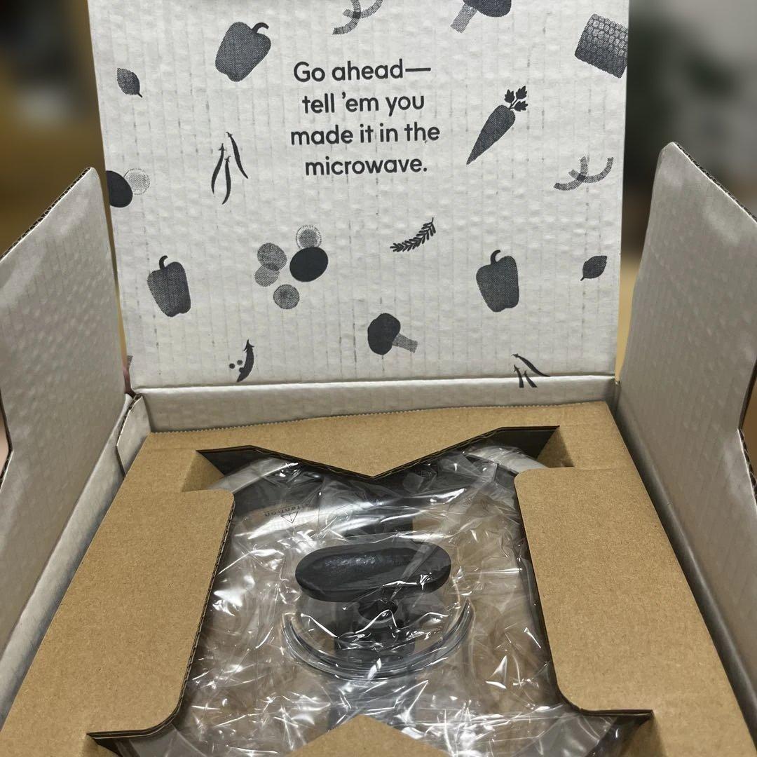 マイヤーANYDAYレンジ2ピースセットブラック[18cm✖️14cm]