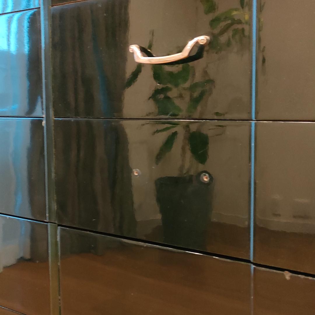 〈希少〉フランスミラー　キャビネット　箪笥　着物箪笥　鍵付き