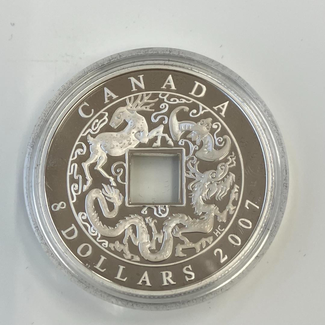 カナダ王立造幣局発行『古代中国の貿易の形』記念硬貨 2007年 - メルカリ