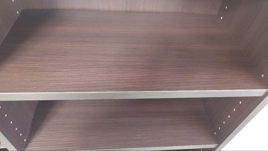 ニトリ　セミオーダーラック　奥行29cm(幅55×高さ120cm DK） 本棚