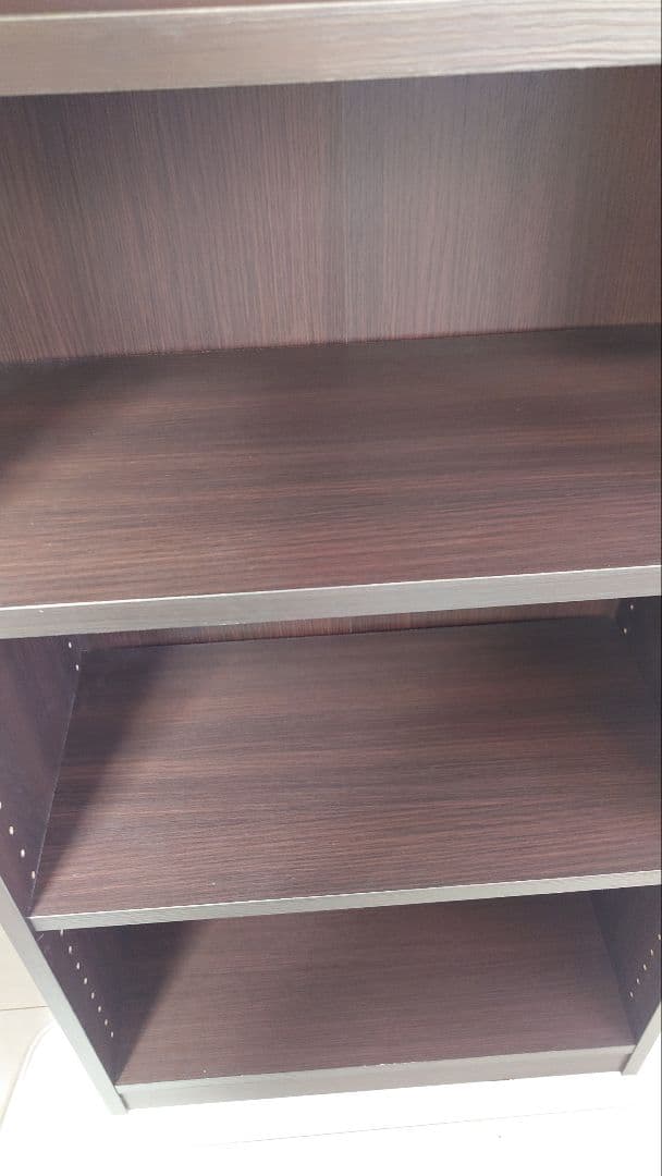 ニトリ　セミオーダーラック　奥行29cm(幅55×高さ120cm DK） 本棚