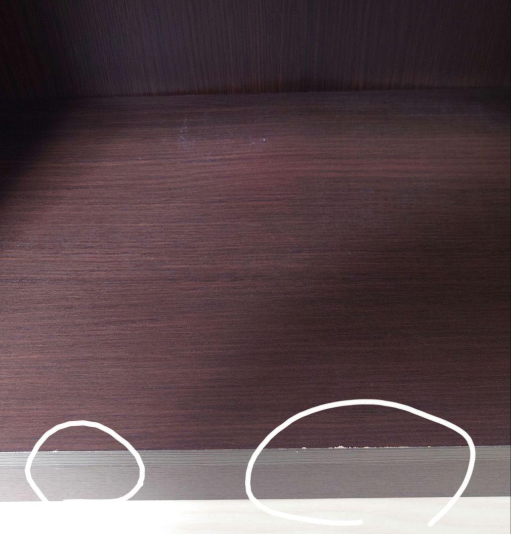 ニトリ　セミオーダーラック　奥行29cm(幅55×高さ120cm DK） 本棚