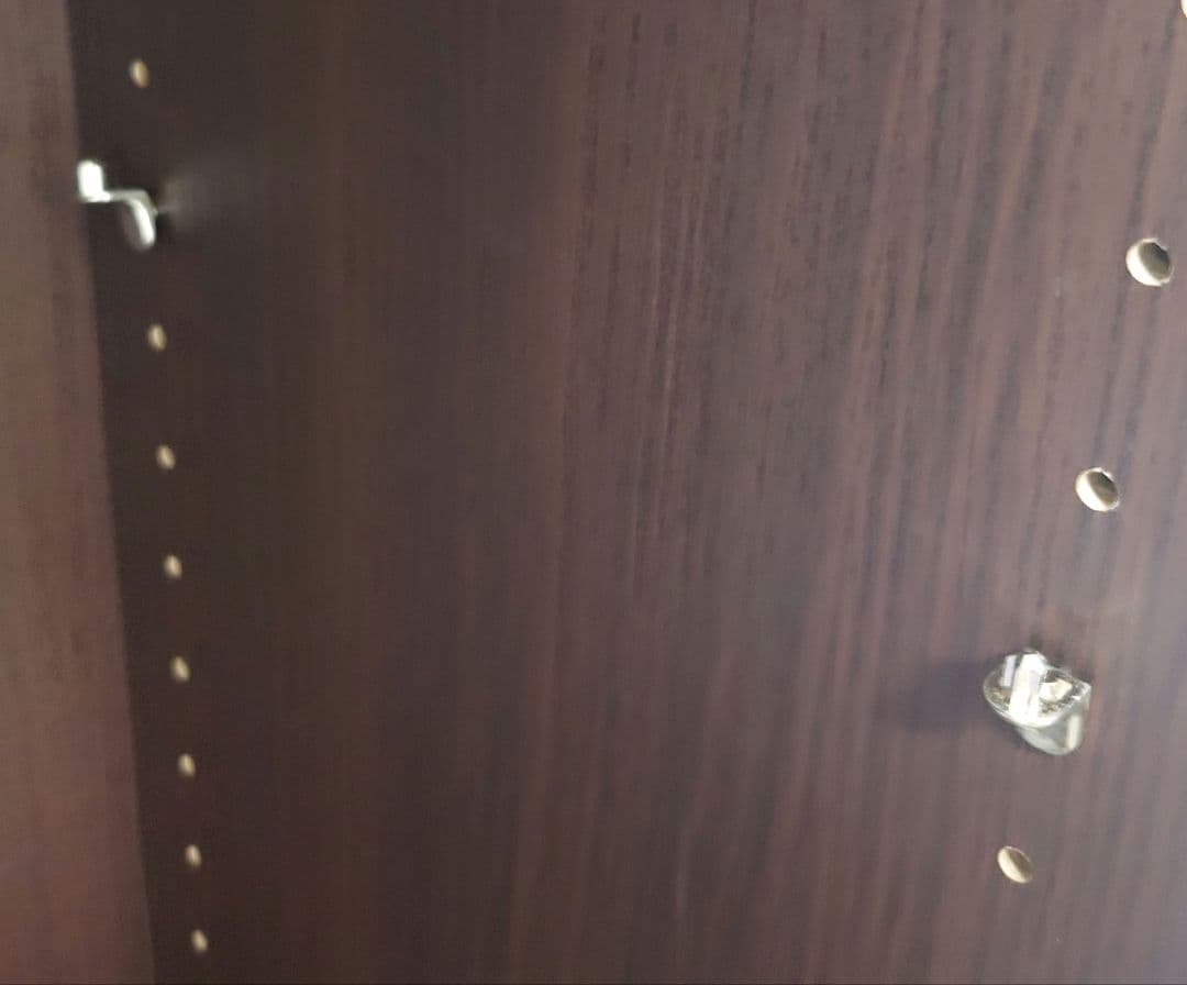 ニトリ　セミオーダーラック　奥行29cm(幅55×高さ120cm DK） 本棚