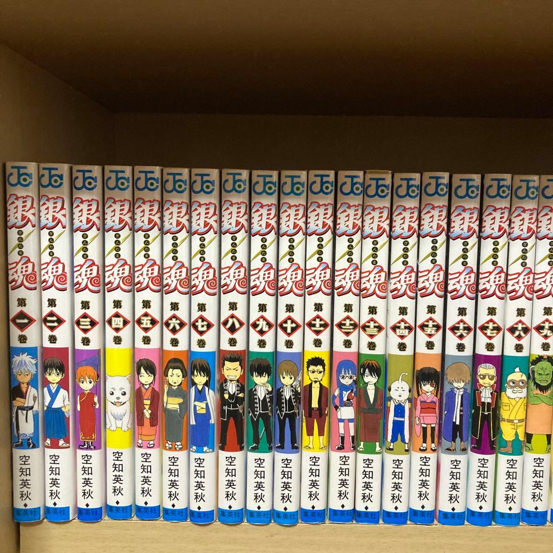 DVD付き❗️送料無料❗️銀魂全巻1〜77巻 空知英秋