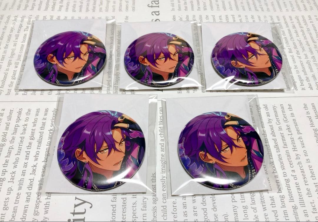 あんスタ コレクション缶バッジ 乙狩アドニス セット - メルカリ