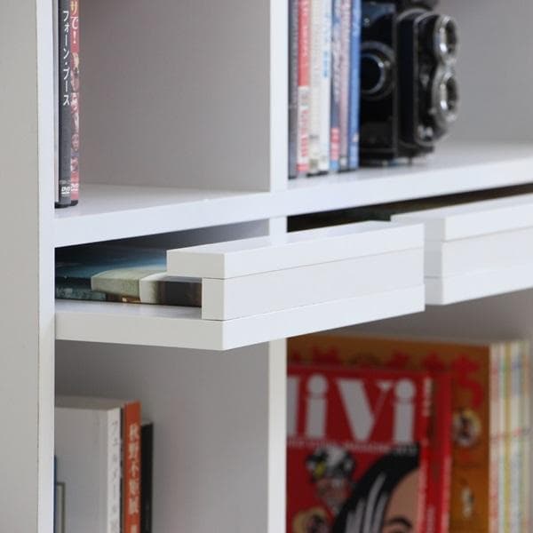 《新品・送料無料》ディスプレイラック フラップチェスト 2枚扉+オープンラック