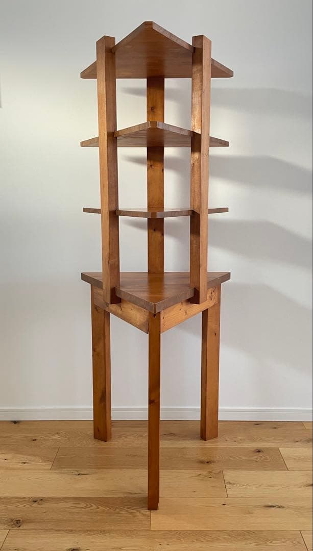 木製シェルフ　高さ約150センチ