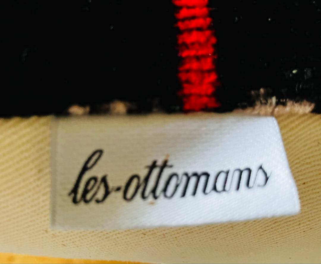 Les Ottomans シルクベルベットクッション