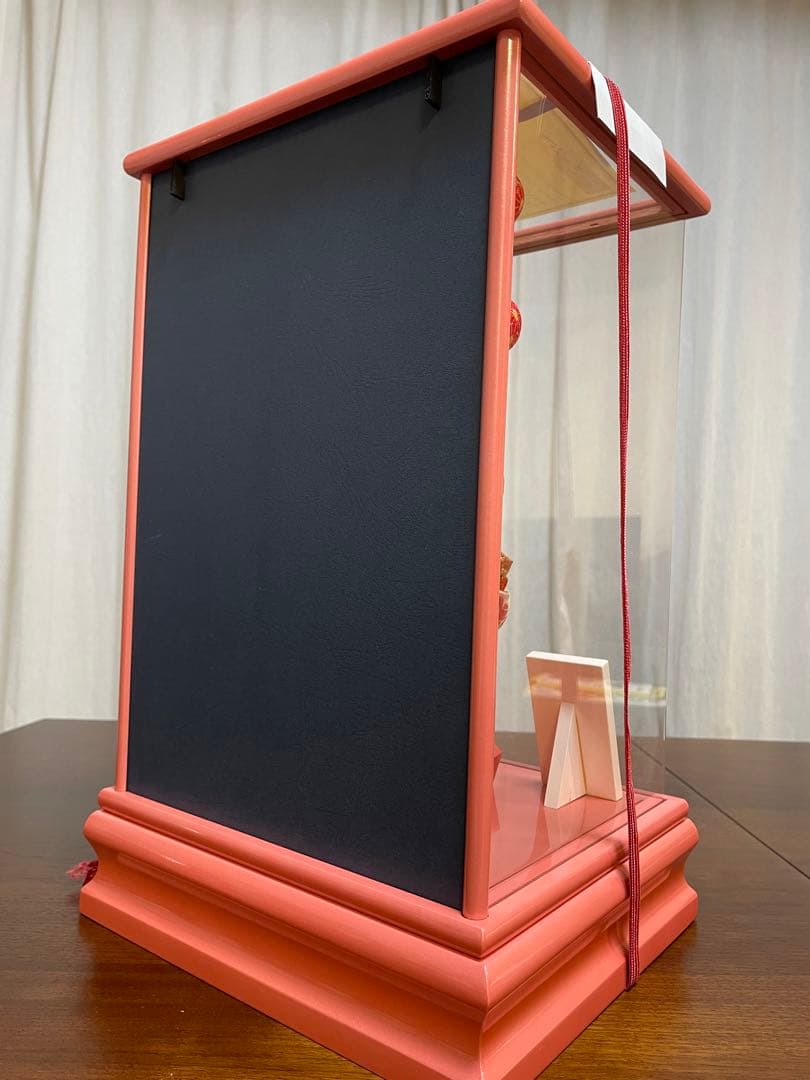 吉徳　羽子板飾り　ピンク