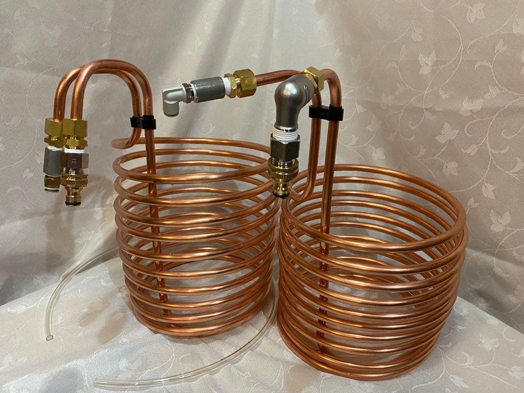 ラーメン屋さん必見　スープ冷却チラー　30〜35cm寸胴用 12パイ銅配管