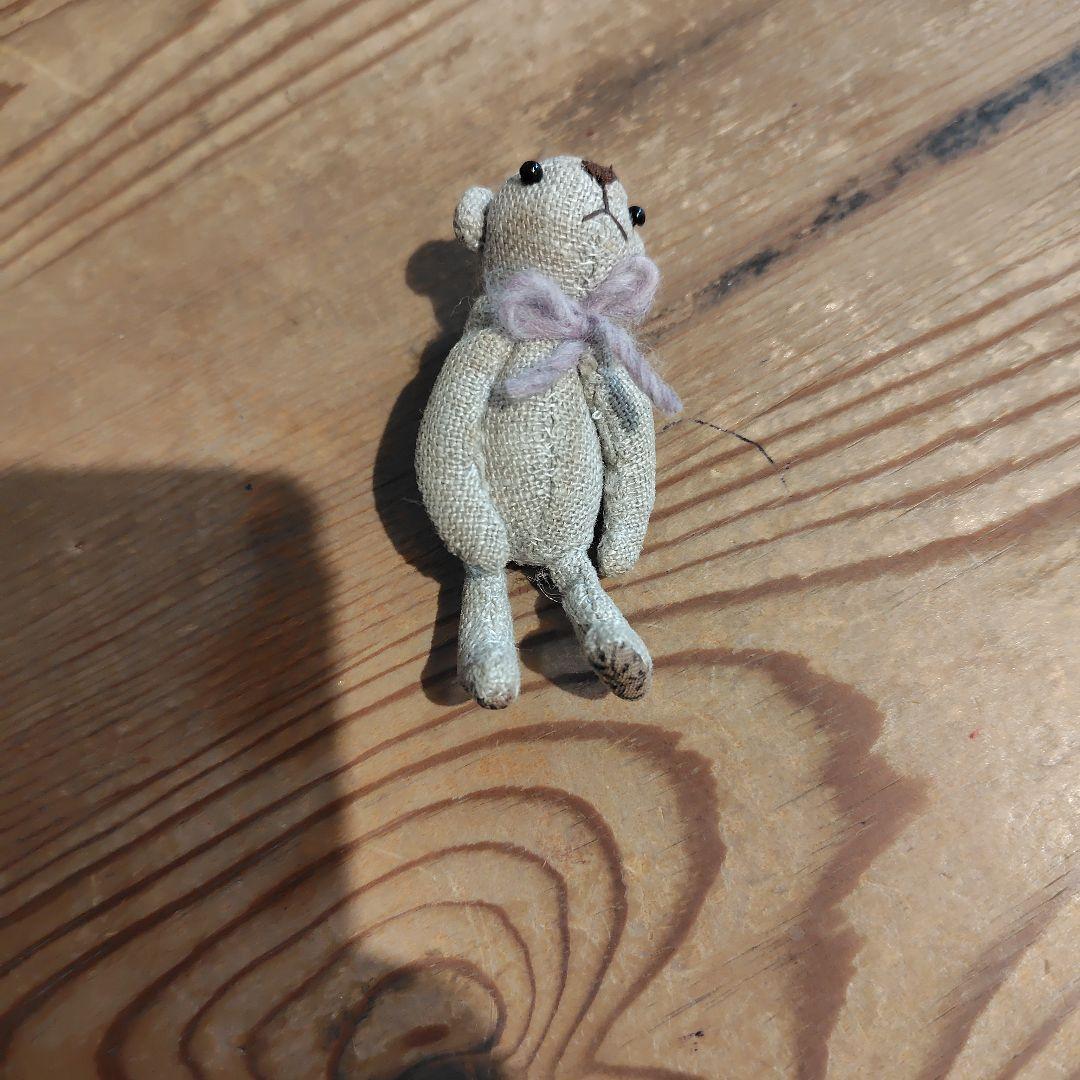 ハンドメイド 小さなテディベア 作家さま