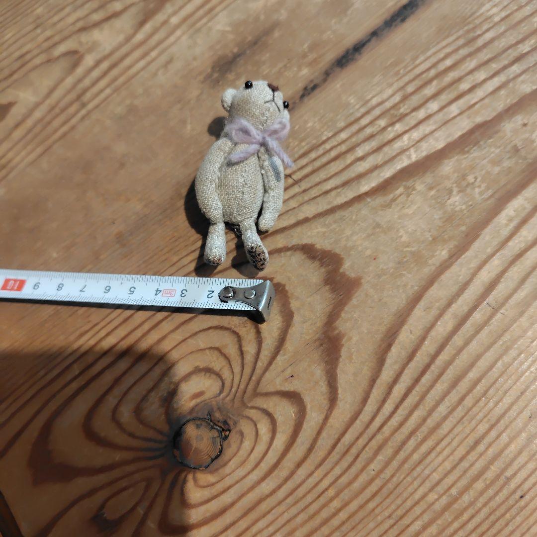 ハンドメイド 小さなテディベア 作家さま