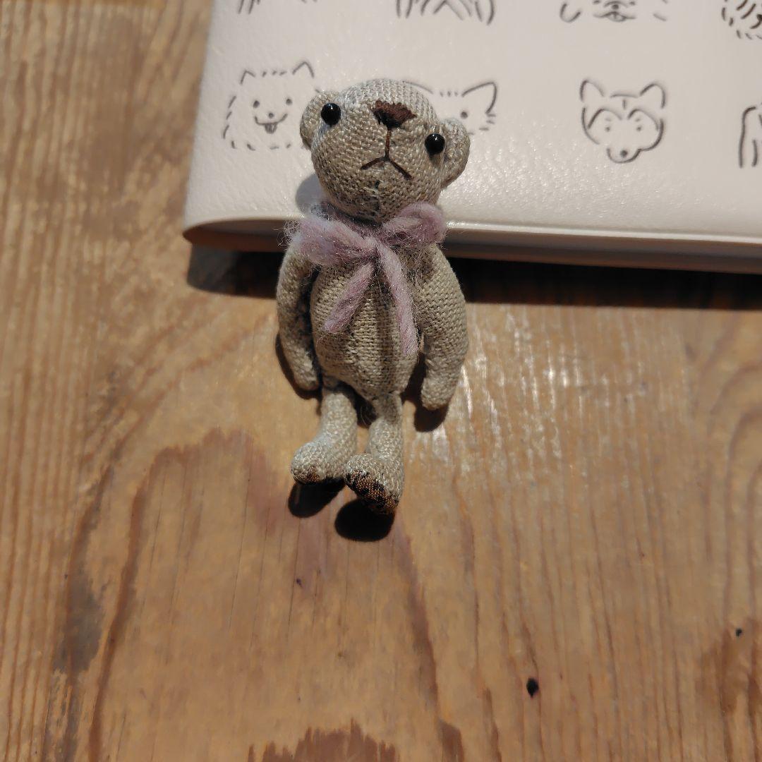 ハンドメイド 小さなテディベア 作家さま