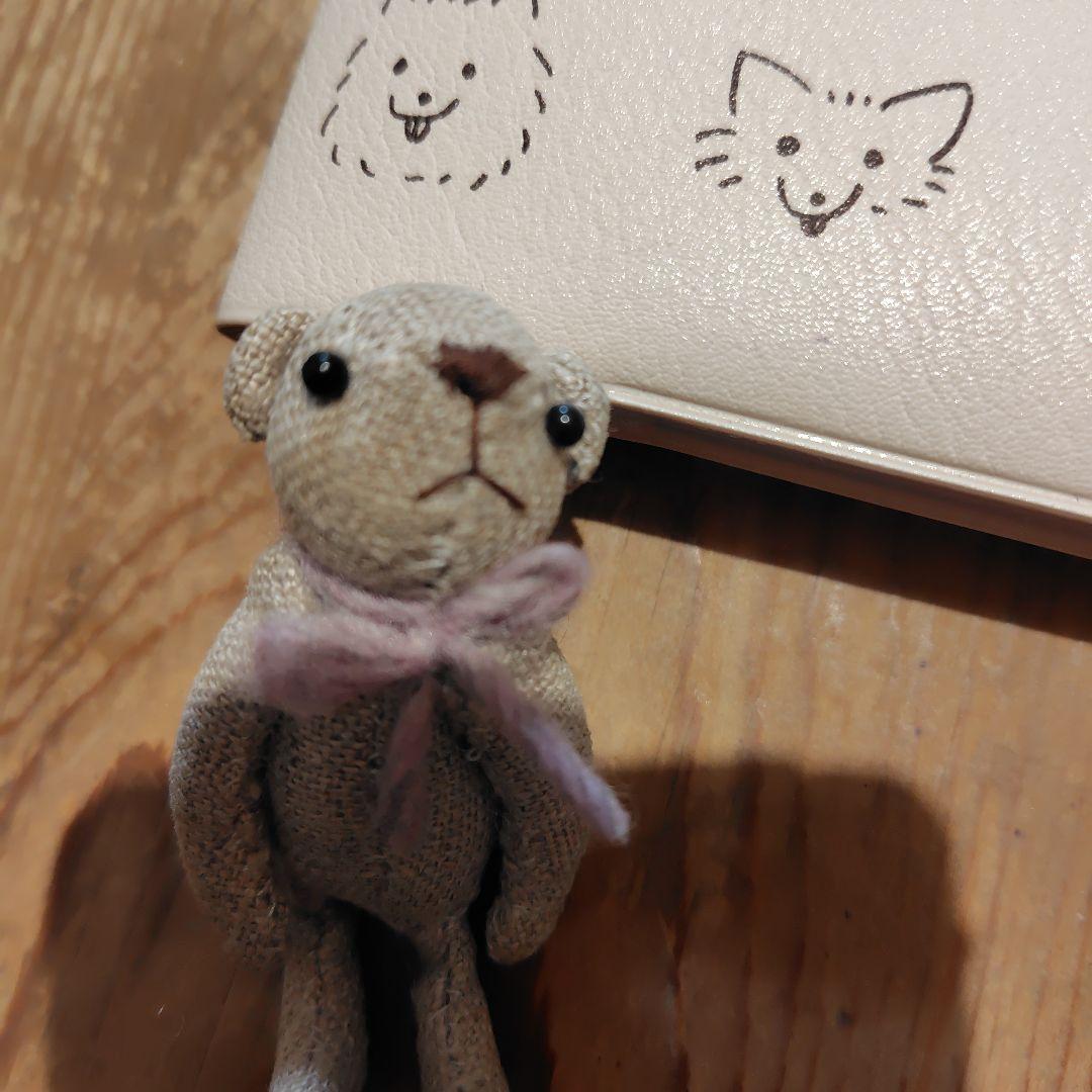 ハンドメイド 小さなテディベア 作家さま