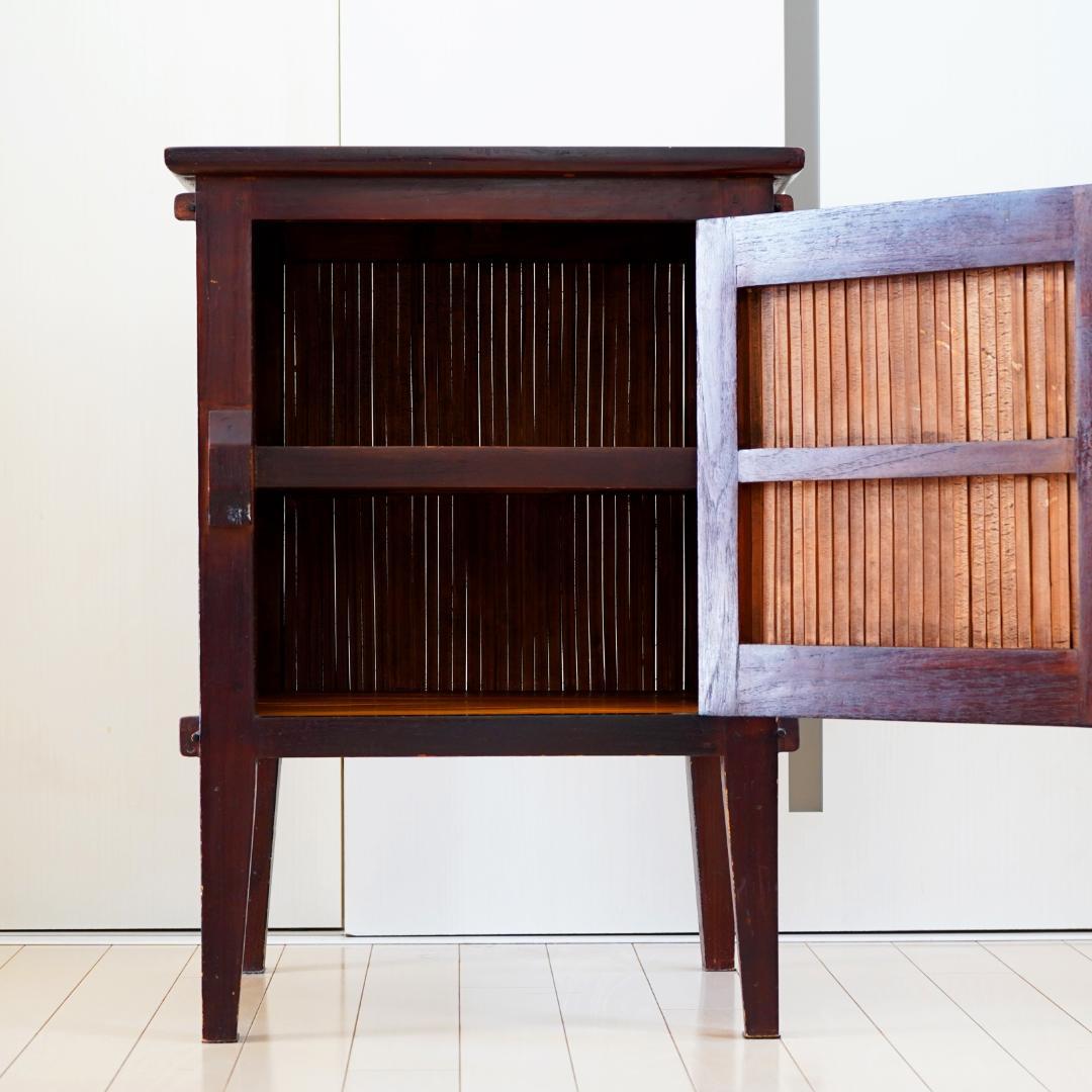 アジアンヴィンテージ　ラタンキャビネット　※直接引き取りで3000円お値引き※