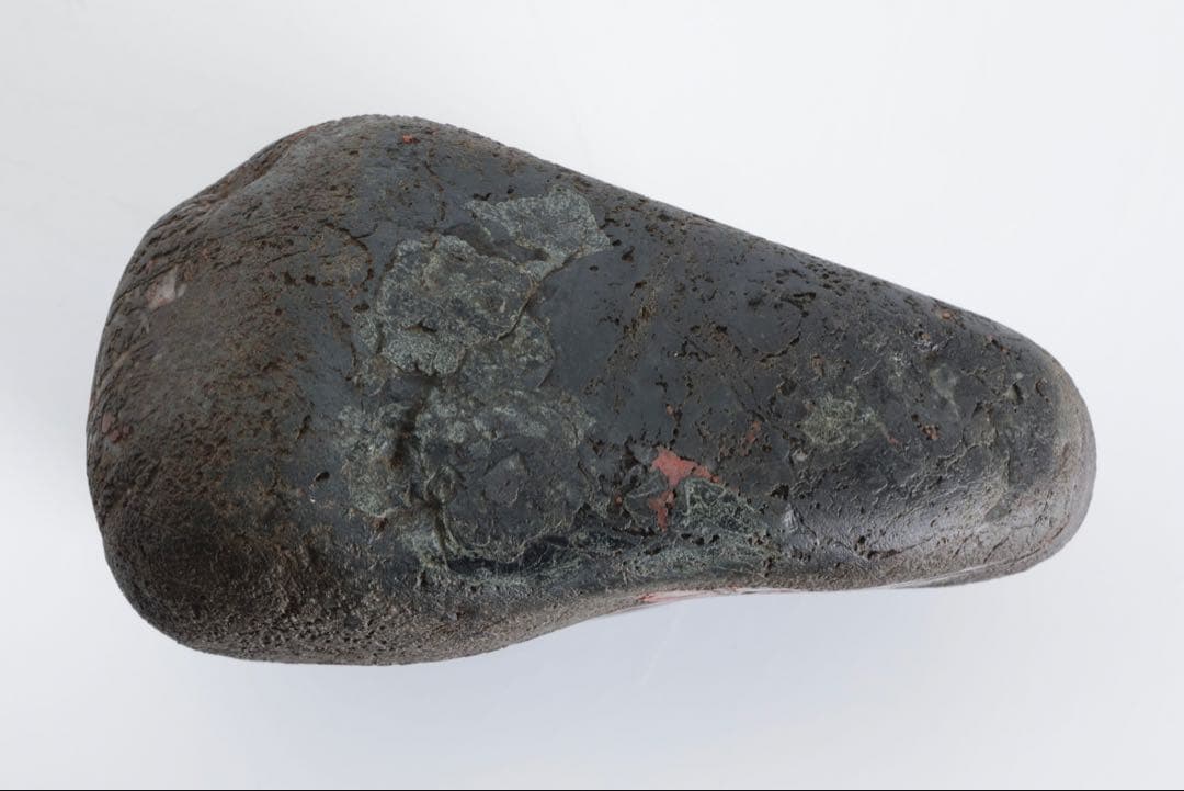 菊花石 菊紋石 1.1kg 台座・木箱付 鑑賞石 原石 水石 盆石 飾石 美石