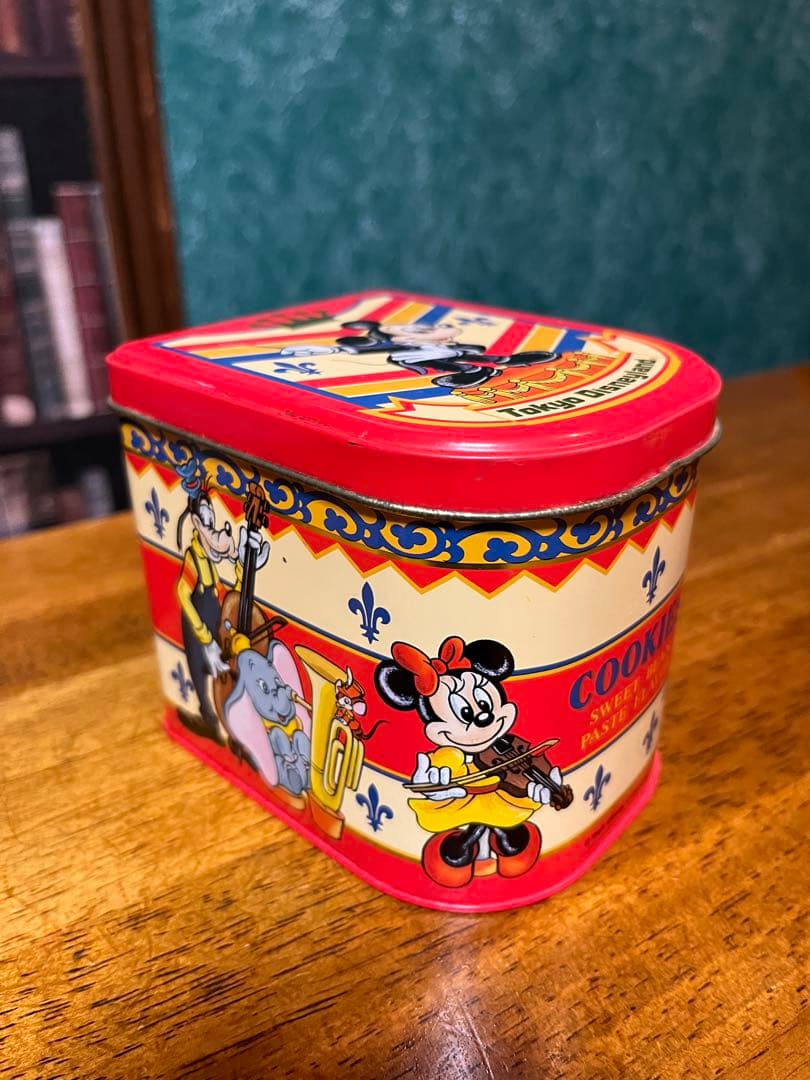 東京ディズニーランド オープニング当時のお菓子缶 レトロ - メルカリ