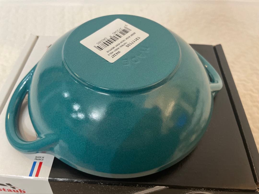 〈新品〉ストウブ　ベビーウォック　ミント