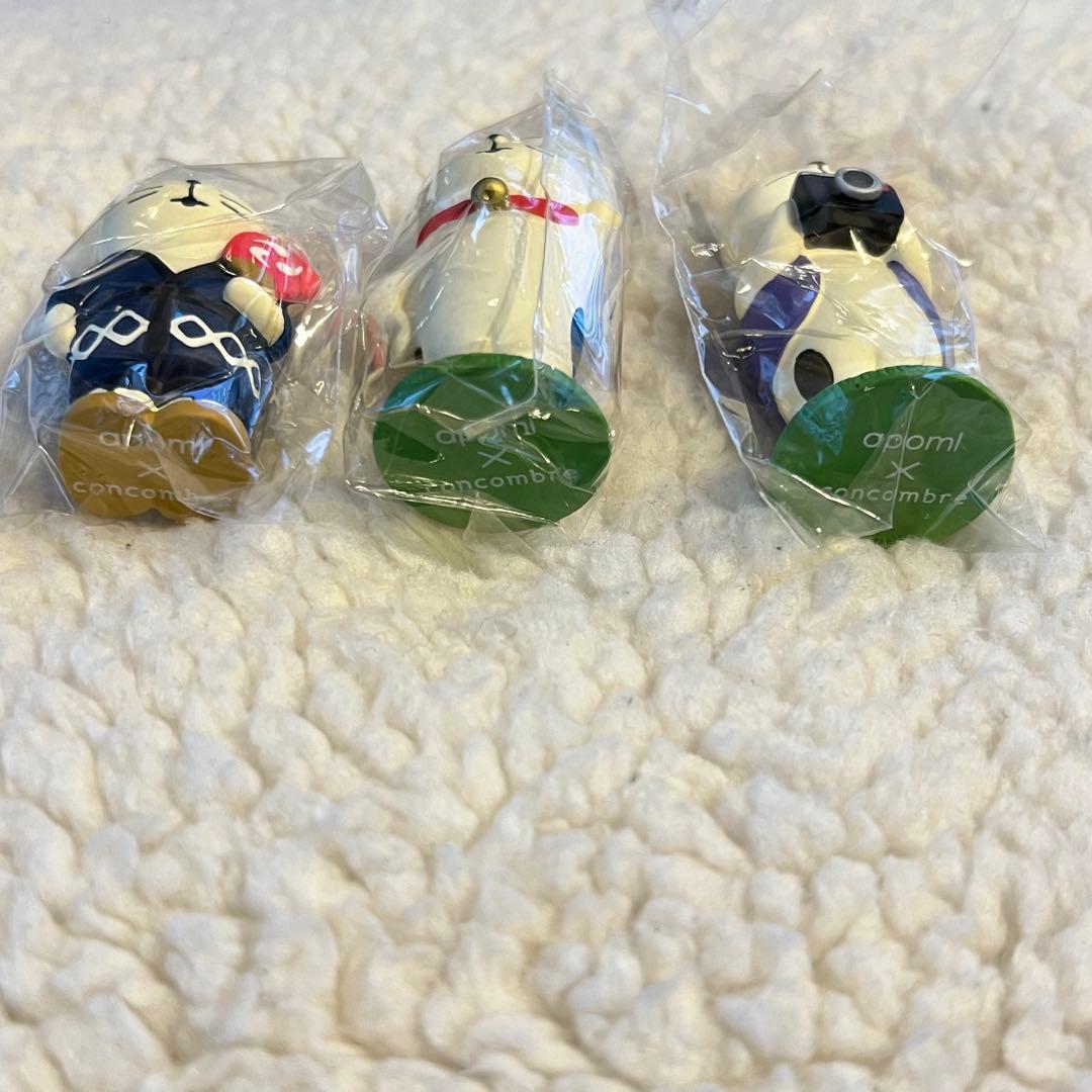 コンコンブル オリジナルマスコット5点＋小物4点 花火大会セット