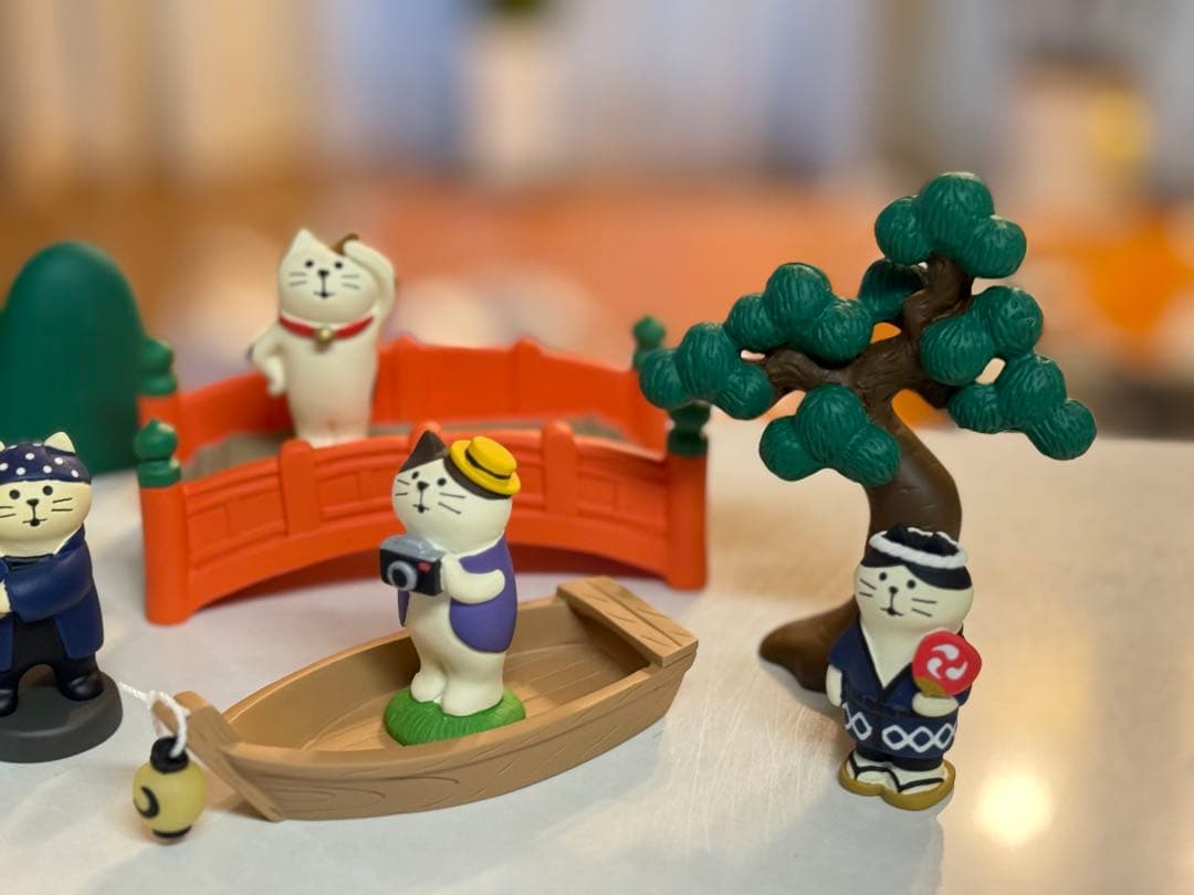 コンコンブル オリジナルマスコット5点＋小物4点 花火大会セット