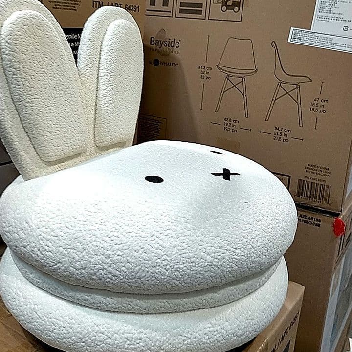 新品未開封品・ミッフィー miffy マカロンチェア 椅子 コストコ - メルカリ