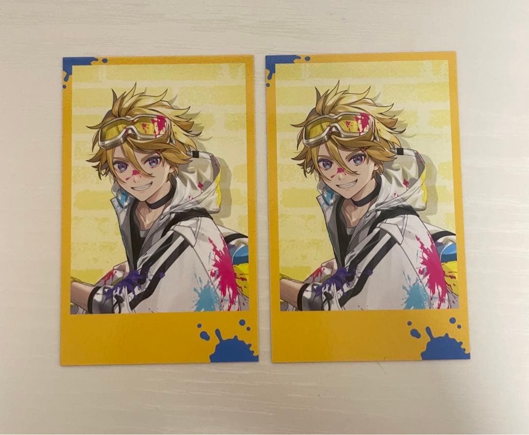 にじさんじ HEROES 1周年 ユウ・Q・ウィルソン チェキ風カード - メルカリ