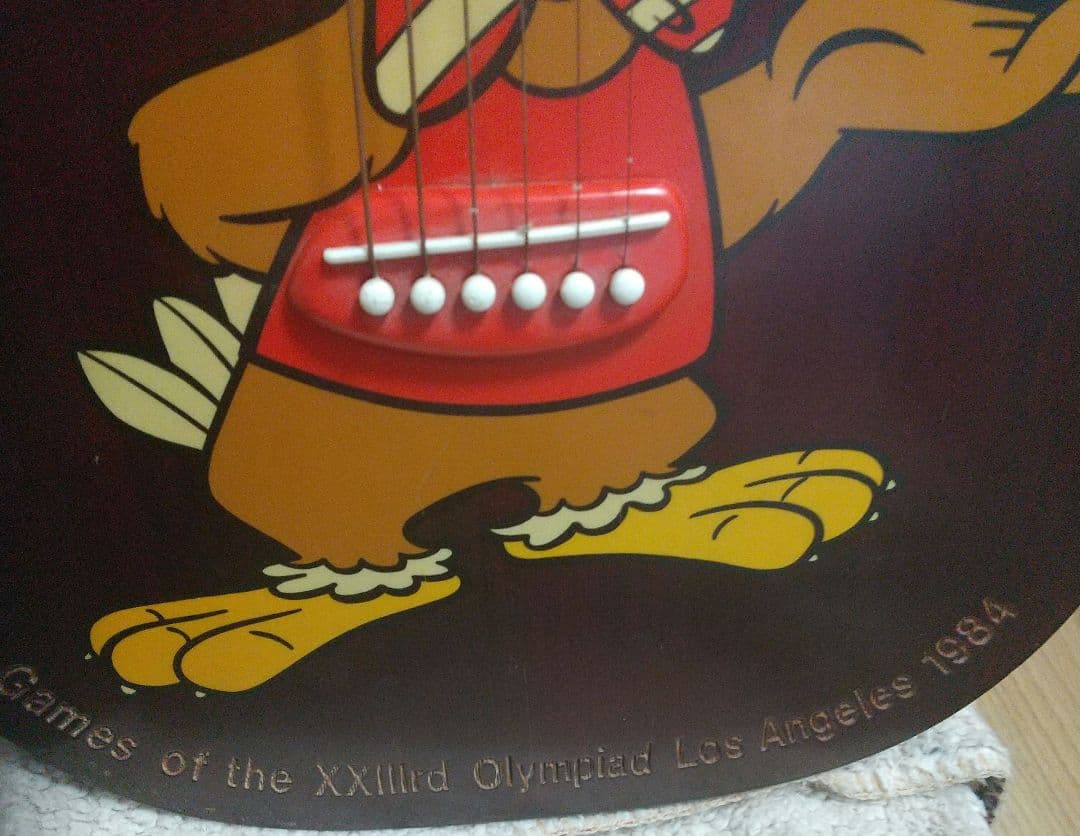イーグルサムロサンゼルスオリンピック記念ギター - メルカリ