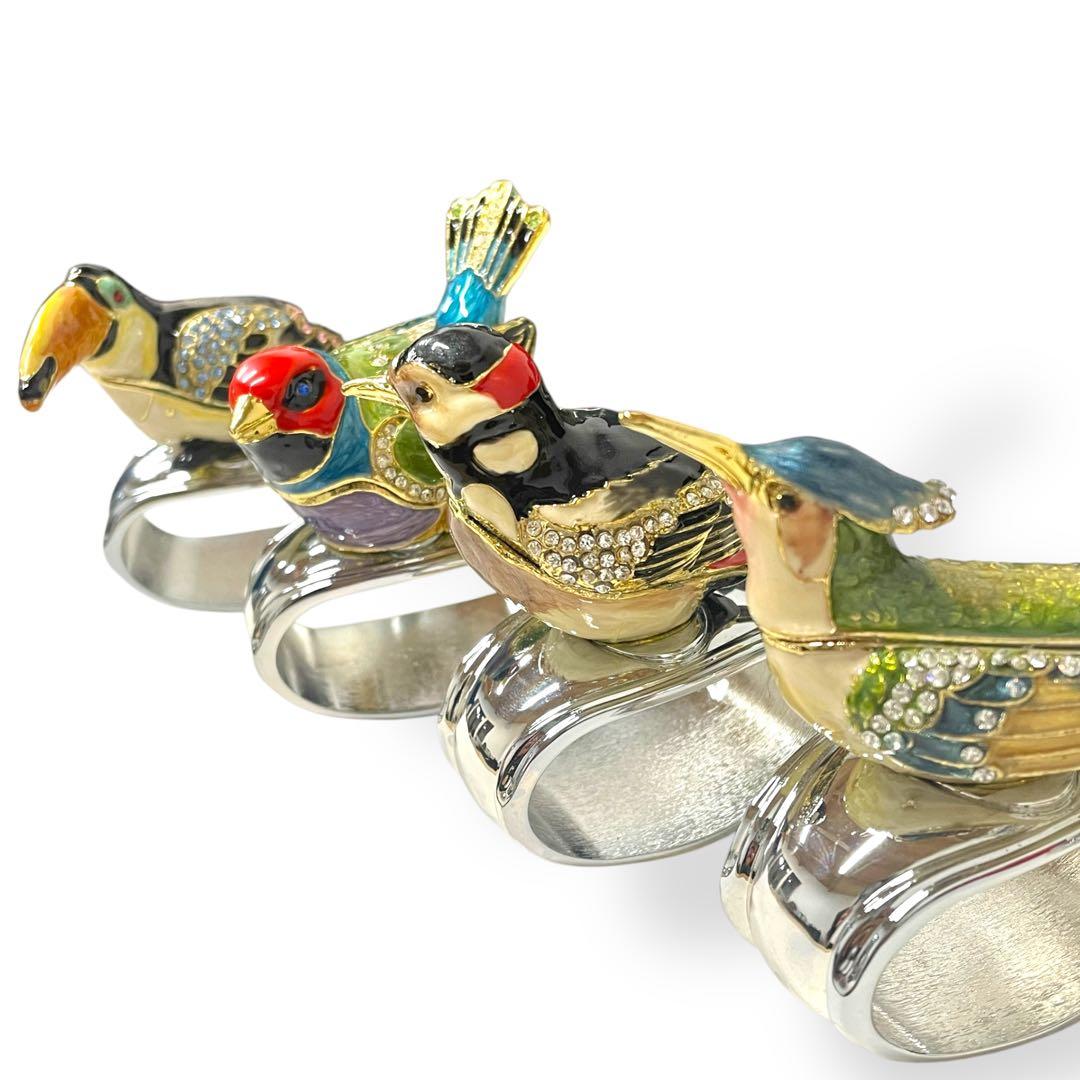 R*9様 【入手困難】Hans Turnwald 鳥のナプキンリング 8P