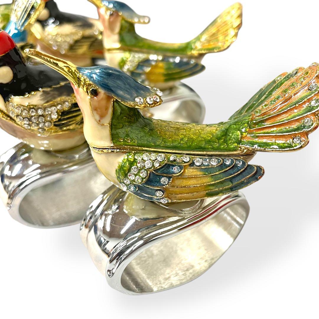 R*9様 【入手困難】Hans Turnwald 鳥のナプキンリング 8P