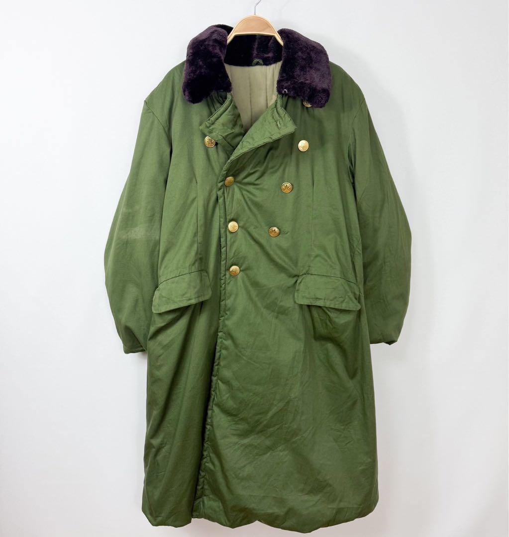 中国軍 人民解放軍 外套 中綿 襟ファー ミリタリー コート S18 - メルカリ