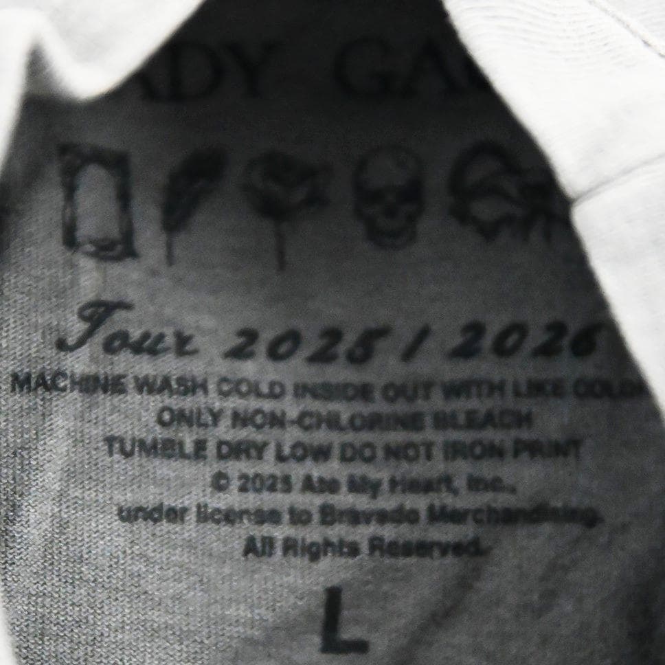 【Lサイズ】レディー・ガガ ライブTシャツ MAYHEM BALL