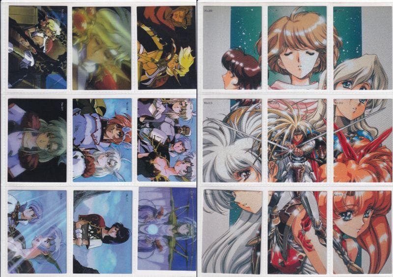 ラングリッサー トレーディングカード 12345 まとめ売り