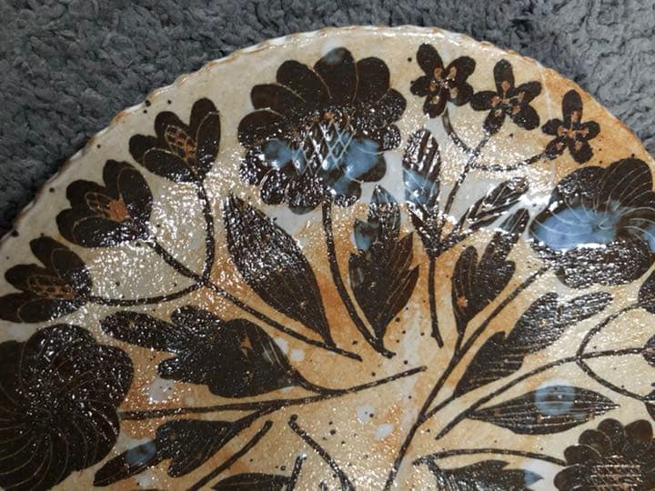 鹿児島睦 皿 輪花 新品