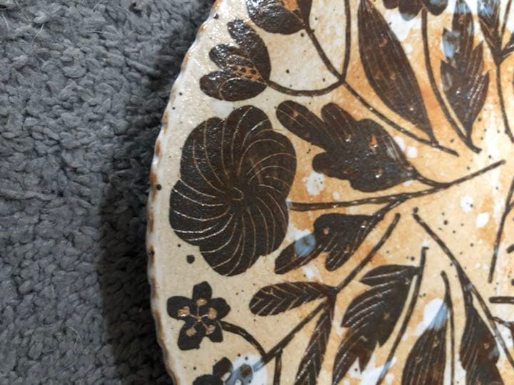 鹿児島睦 皿 輪花 新品