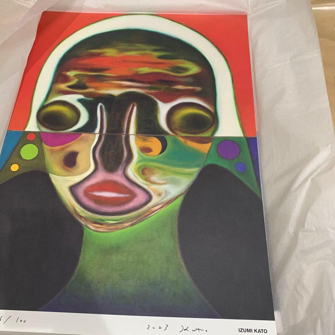 Izumi Kato 加藤泉サインポスター ED100 2枚セット、同ナンバー - メルカリ