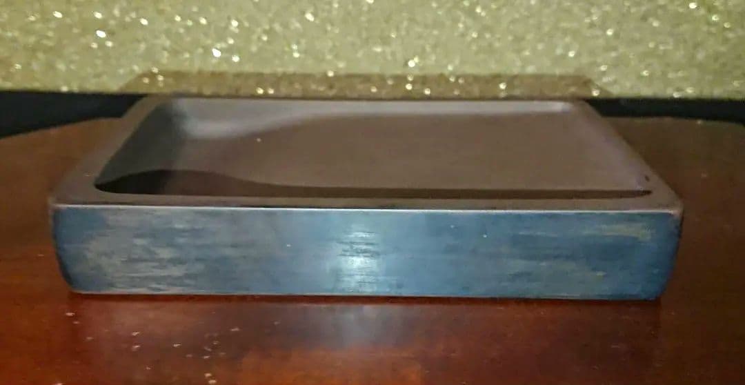 古硯 和硯『唐木蓋付 赤間硯』骨董 アンティーク