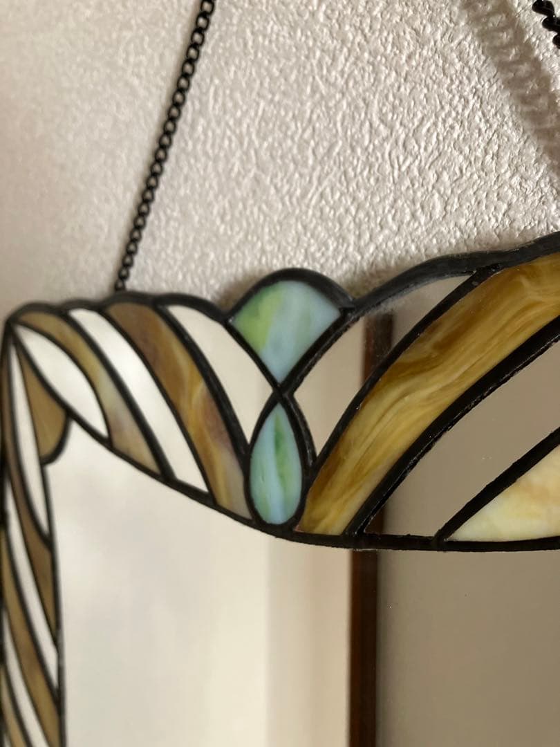 ステンドグラス 鏡