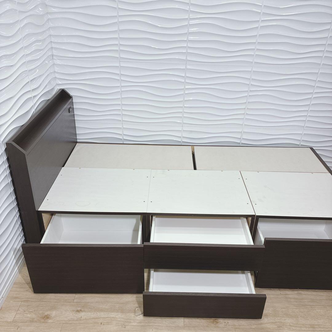 ◇ニトリ◇ベッドフレーム◇収納コンセント付◇シングル◇大阪兵庫京都奈良滋賀和歌山