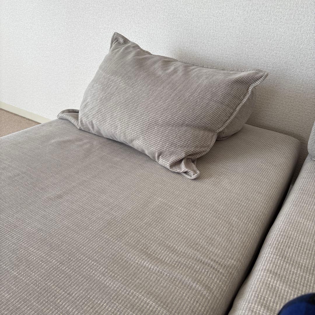 【週末セール】ACTUSアクタス OWN-S フラットソファ キャスター付き