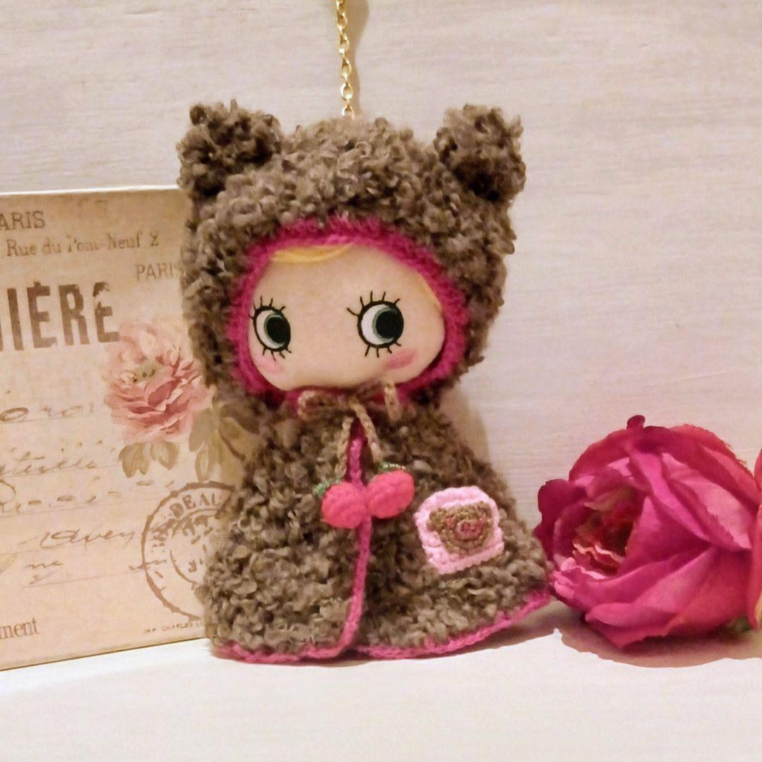 docobuy公式アカウント☆クマ耳マント５点♪ハンドメイド