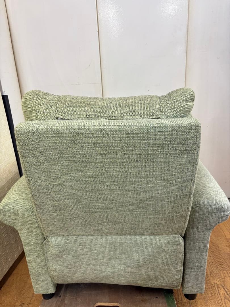 M028　ニトリ　1P電動リクライニングソファ　ソファ　幅950ｍｍ