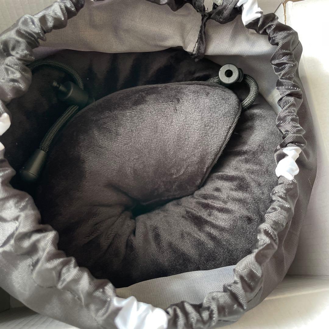 ヒツジのいらない枕 ネックピロー ブラック