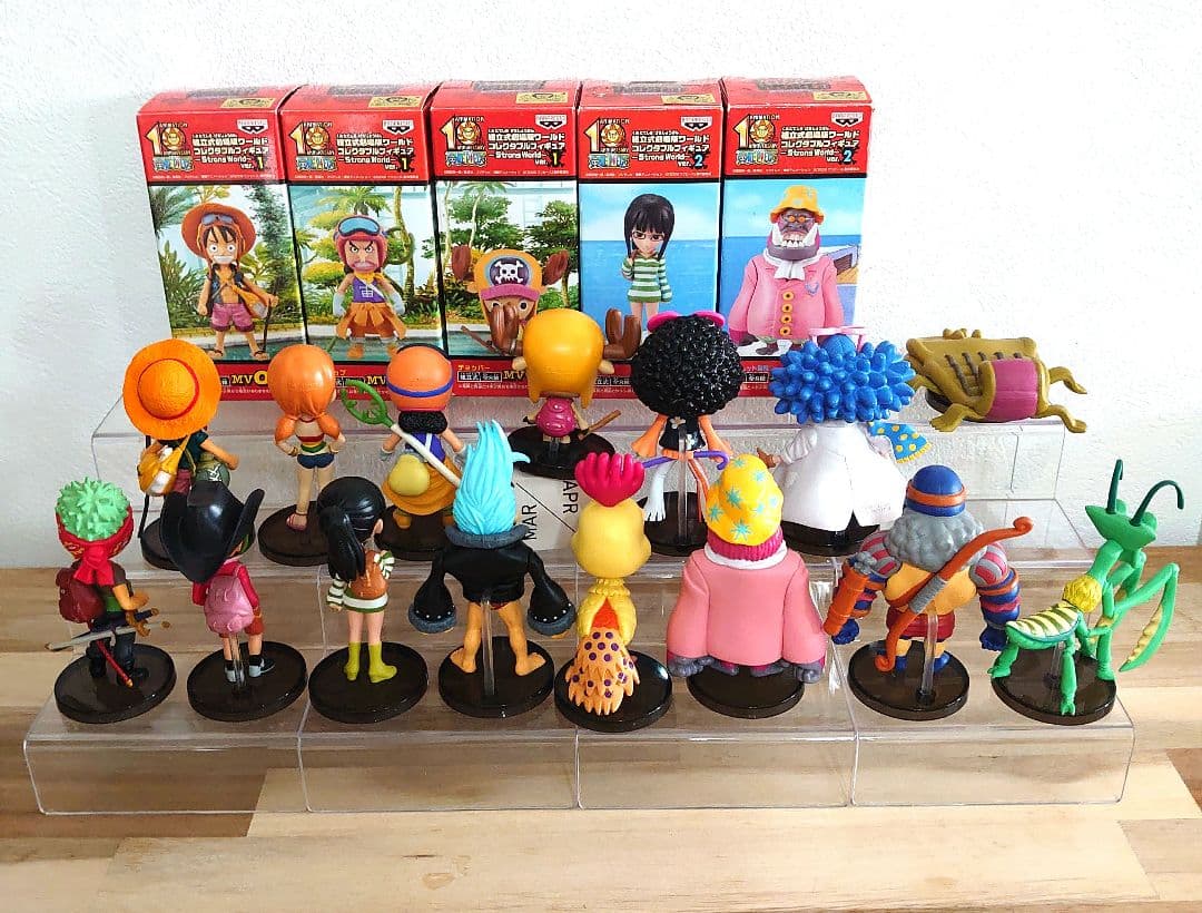 ワンピース　ワールドコレクタブル　ストロングワールド　劇場版　vol.1,2